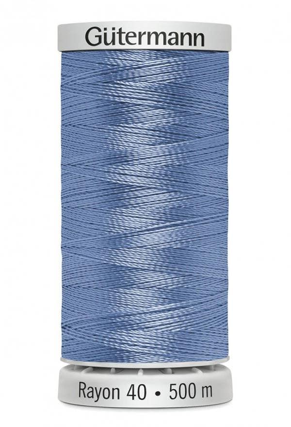 Gutermann No 40 Sulky Rayon Embroidery Thread 500m Rayon Thread Suitable For Embroidery