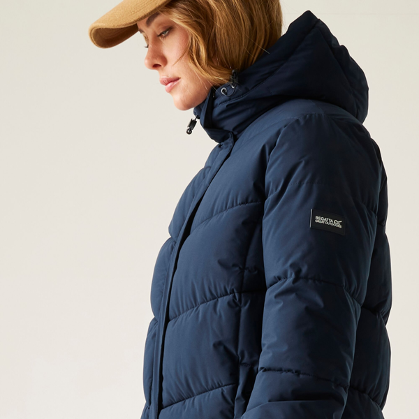 Regatta Womens Eloria Padded Jacket - Navy