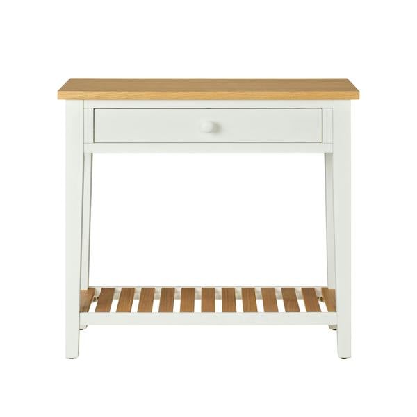 Statement Furniture Ludlow White Console Table with Storage