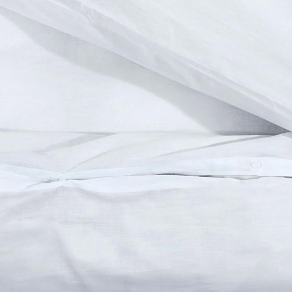 Berkfield Duvet Cover Set White 220x240 cm Cotton
