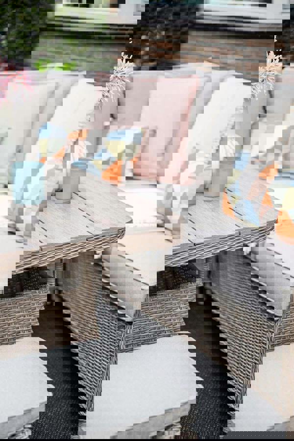 Garden Impressions Jersey Corner Sofa with Height Adjustable Table