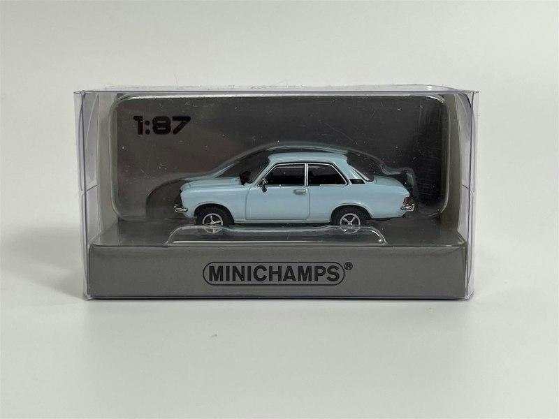 Minichamps Opel Ascona 1970 Light Blue 1:87 Scale 870040001