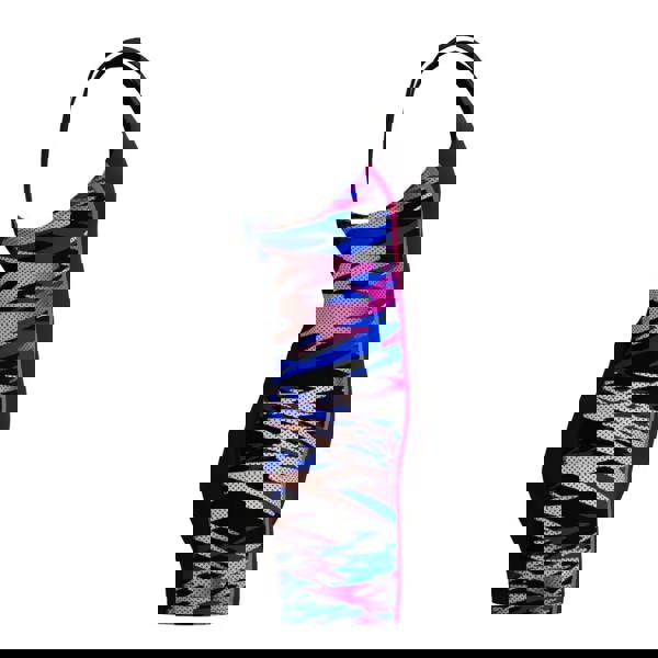 Speedo Girls Hyperboom Splice Muscleback Legsuit - Black/Pink