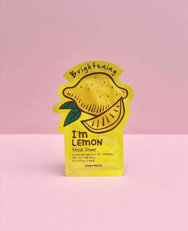 TONYMOLY I'm REAL Lemon Mask Sheet Brightening