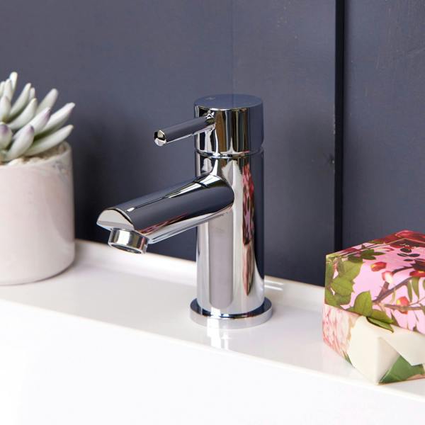 Flode Hunneberg Mono Basin Mixer Tap - Polished Chrome Finish