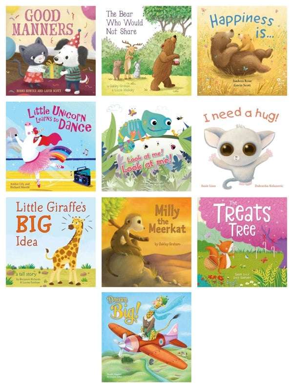 Imagine That Picture Storybooks Set 2: 10 Books Collection Set (Good Manners, The Bear Who Would Not Share, Happiness is... + More)