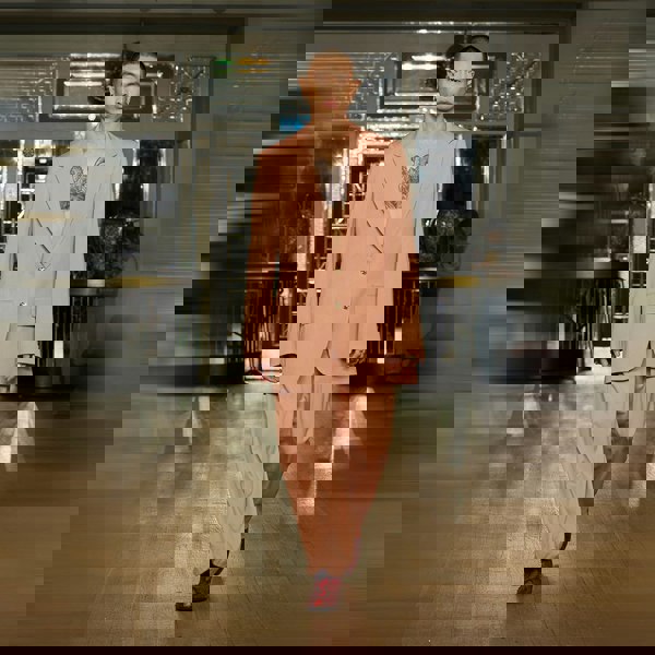 Club Cubano EMMANUEL Mens Snakeprint Leather Cuban Heel Boots Fuego