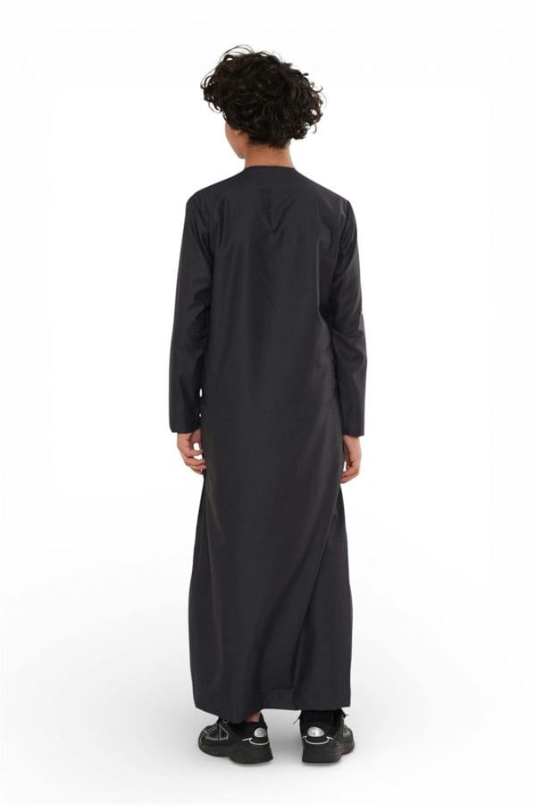 Infinity Leather Kids Boys Ramadan Eid Moroccan Jubba Robe Djellaba Thobe - K-TT008
