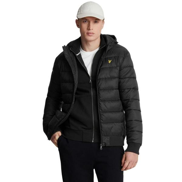 Lyle & Scott Jet Black Wadded Jacket XS