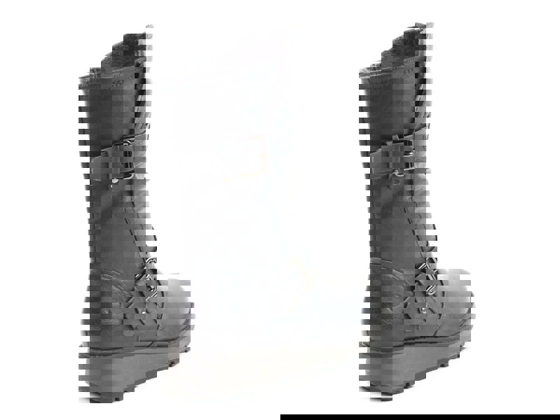 Heavenly Feet HANNAH4 Womens Mid Calf Boots Navy