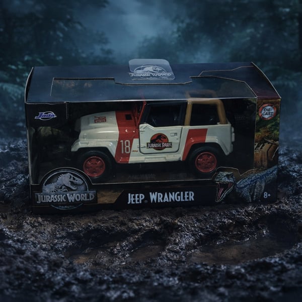Jada Jurassic World Jeep Wrangler 1:32 Scale Jada 2019