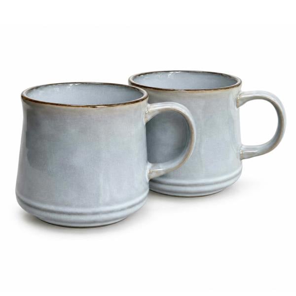 pair of Large Ceramic Coffee Mugs