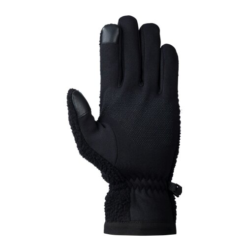 Trespass Unisex Adult Ainslee Sherpa Fleece Gloves - Black