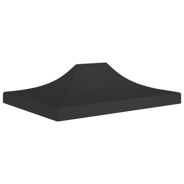 Berkfield Party Tent Roof 4x3 m Black 270 g/m2