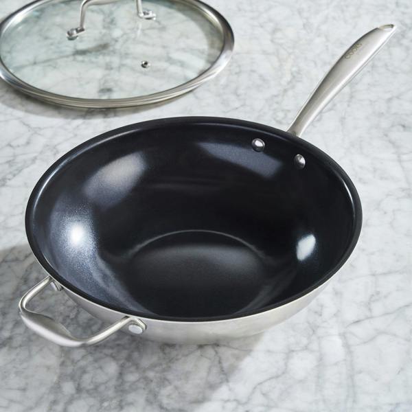 Cooks Professional Tri-Ply 8 Piece Cookware Set