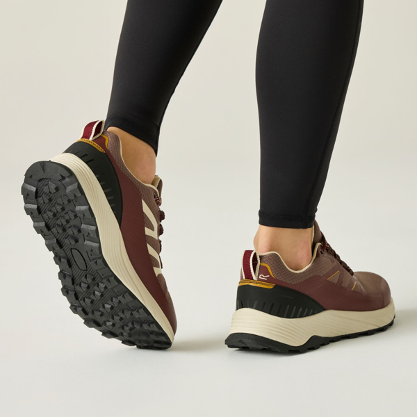 Regatta Womens Ravika Trainers - Dark Cherry/Mocha