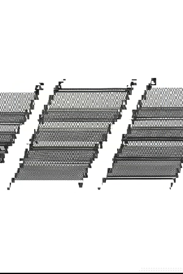 Living and Home 4-Tier Metal 24 Bottle Spice Rack Organizer Jar Rack