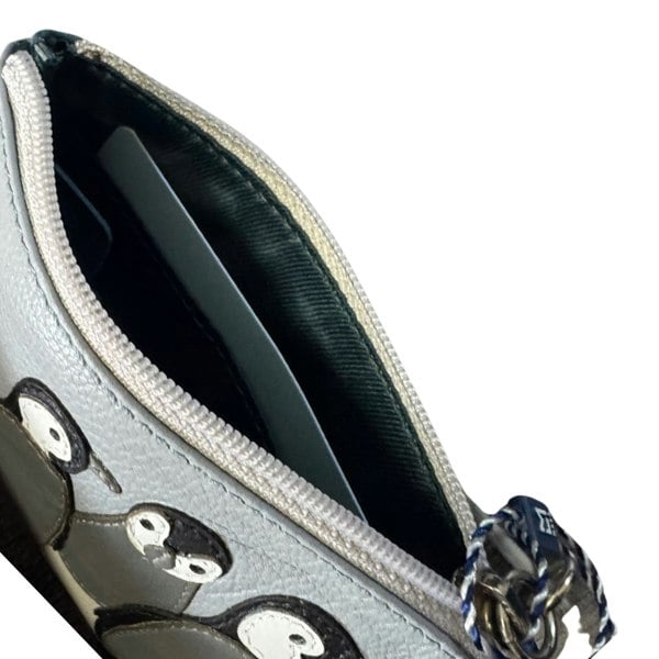 Mala Leather RFID Penguin Coin & Card  Leather Purse