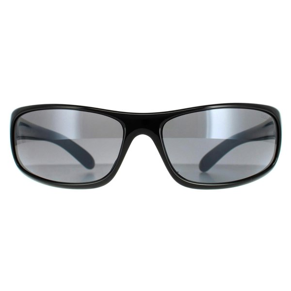 Bolle Sunglasses Anaconda 10338 Shiny Black TNS Grey Polarized