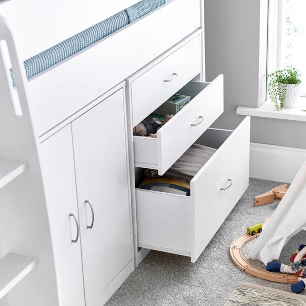 Bedmaster Lacy Mid Sleeper Storage Bed