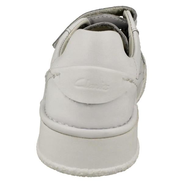 Clarks Ladies Clarks Hook And Loop Fastening Trainers CraftCup Strap