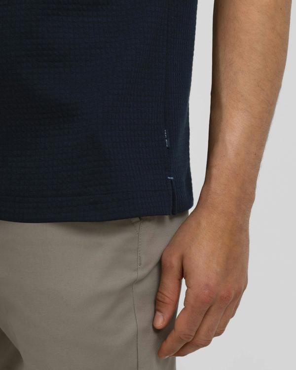 Steel & Jelly Ivy - Square Jacquard Polo Shirt