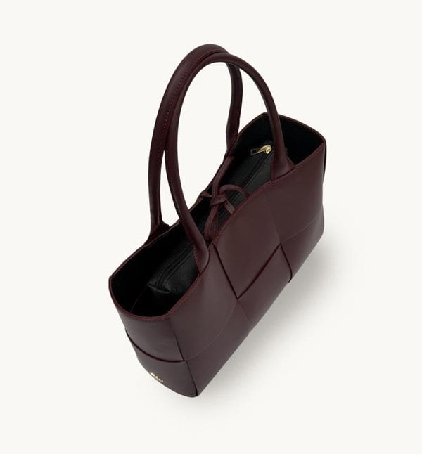 Apatchy London The Tori Leather Tote Bag - Port