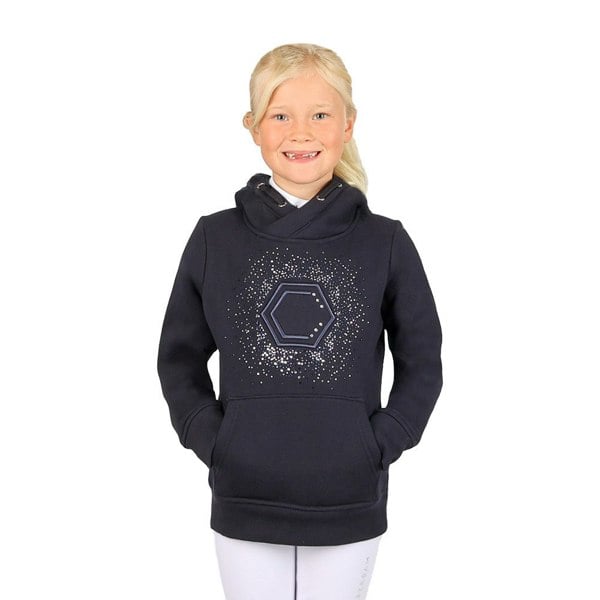 Coldstream Girls Next Generation Swanlaws Diamante Hoodie - Navy