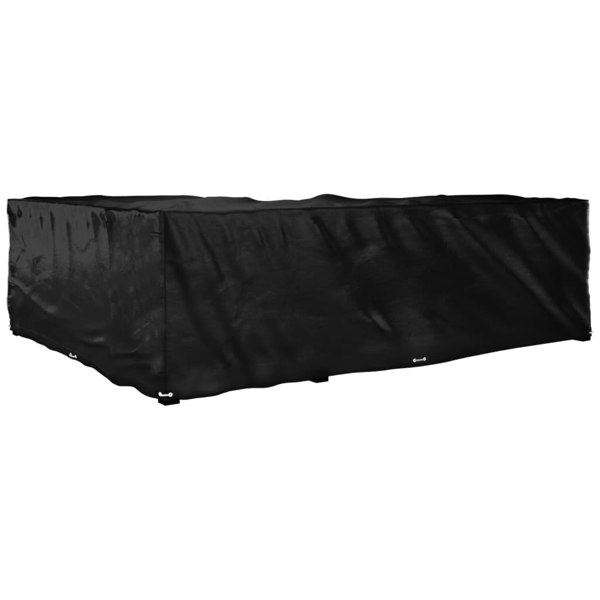 Berkfield L-Shaped Garden Furniture Cover 18 Eyelets 285x220x80 cm