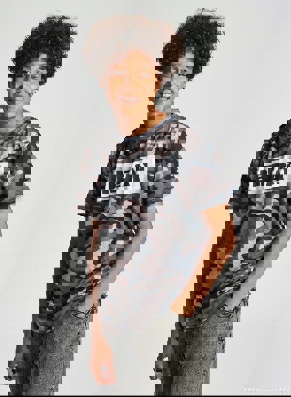 Beat Boyz Club Freestyle T-Shirt - Grey Camo