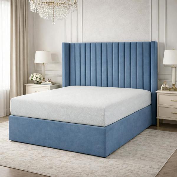 Great British Beds Small Line Winged Divan Bed