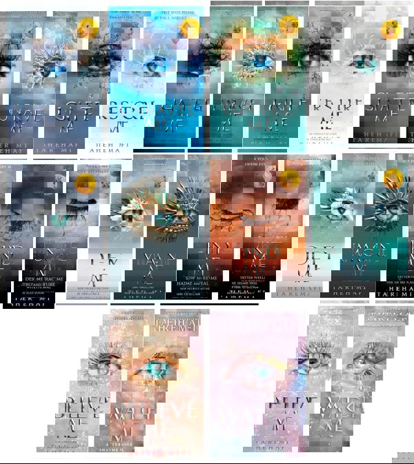 Shatter Me and Shatter Me: The New Republic Series 10 Books Collection Set By Tahereh Mafi (Watch Me + More)