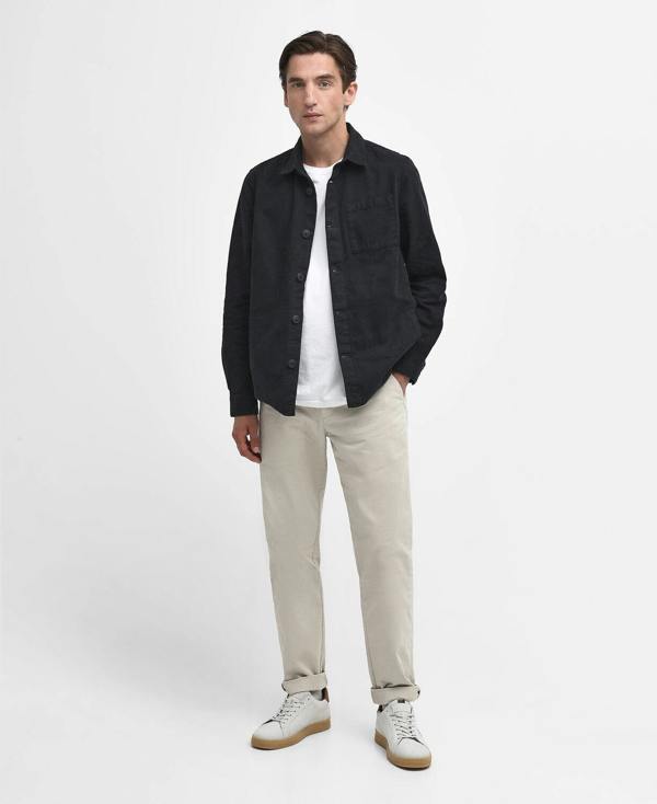 Barbour Washed Overshirt - Navy