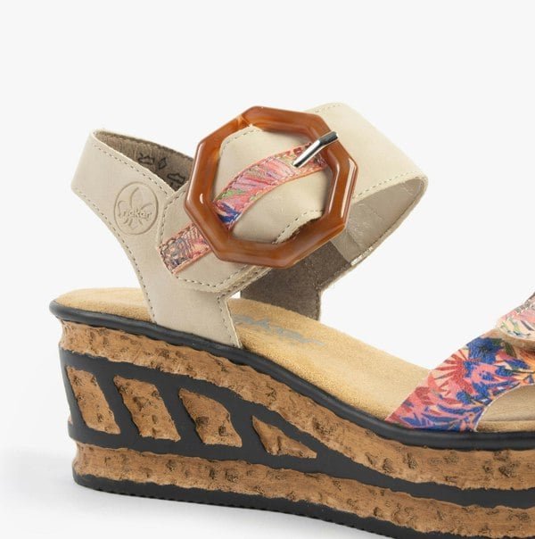Rieker 68176-91 Womens Sandals - Multi