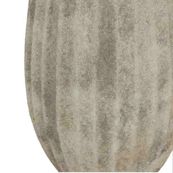 Hill Interiors Catania Olpe Vase - Light Grey
