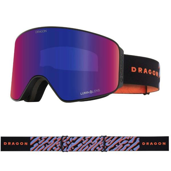 Dragon NFX MAG OTG - Heatwave with Lumalens Solace IR & Lumalens Violet Lens