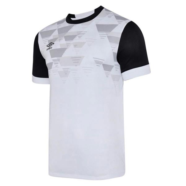 Umbro Mens Vier Jersey - White/Black - 