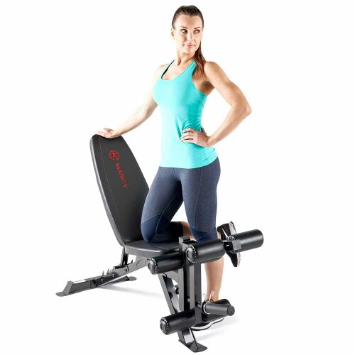 Marcy UB9000 Adjustable Utility Bench Incline Decline Leg Developer
