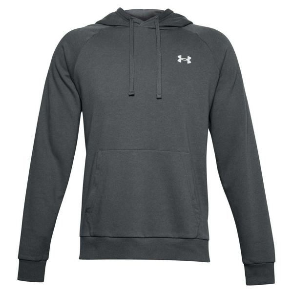 Under Armour Mens Fleece Hoodie - Frost Gray - 