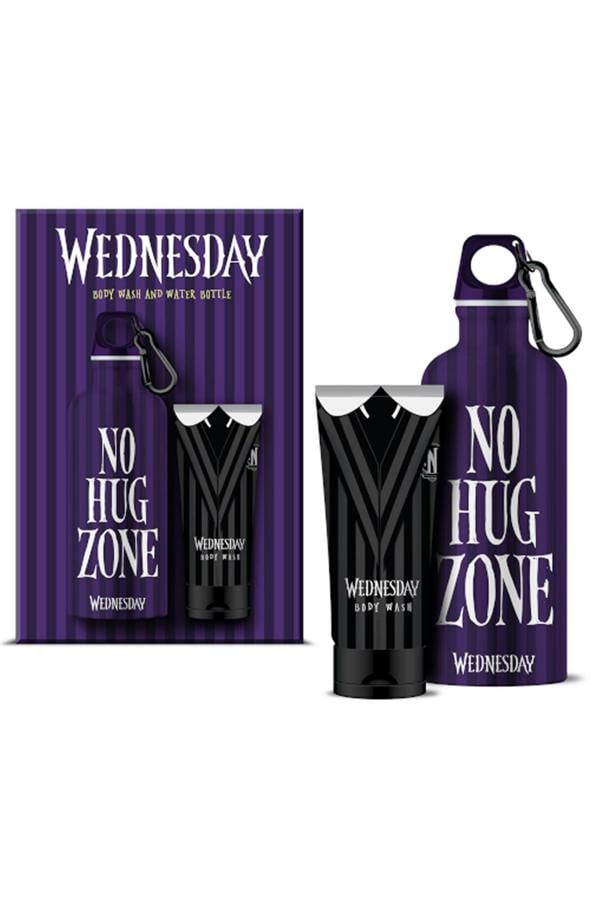 Wednesday Addams Family Body Wash 150ml and Water Bottle