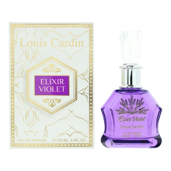 Louis Cardin Elixir Violet Eau de Parfum 100ml Spray Unisex