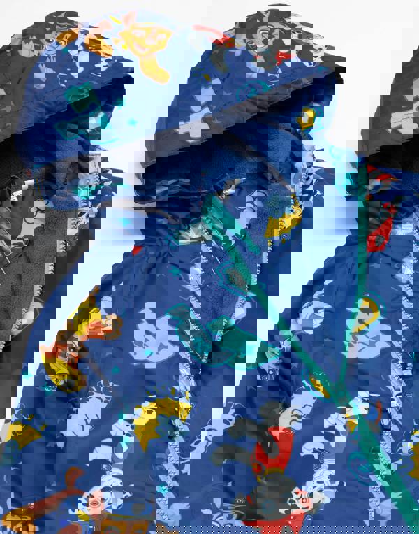 Paw Patrol Boys Blue Marshall , Rubble & Chase All-Over Print Puddle Suit