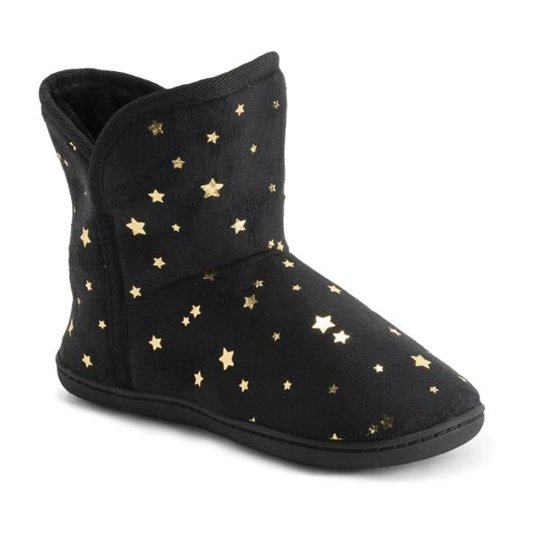 VIVA Polar Women's Memory Foam Faux Fur Rubber Sole Cosy Slippers