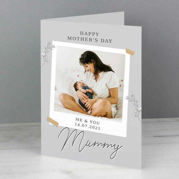 Personalised Photo Greeting Card - product in use