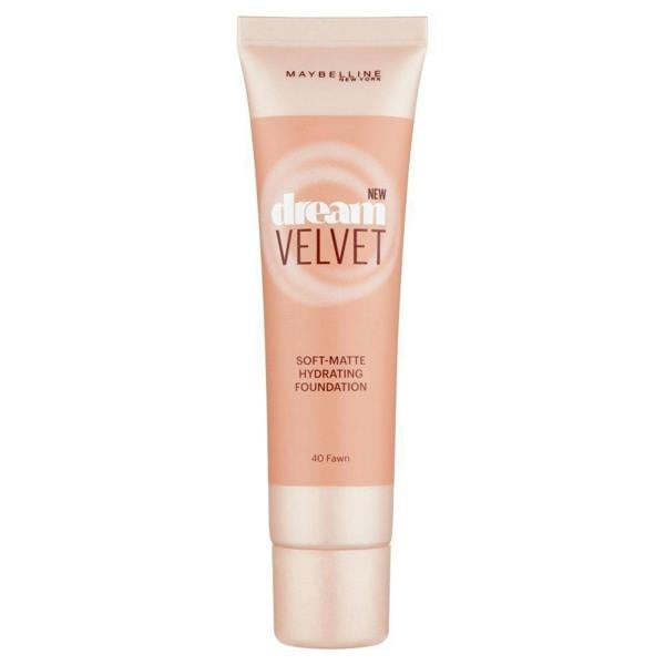 Maybelline New York 3 x Maybelline New York Dream Velvet Soft Matte Foundation 30ml - 40 Fawn