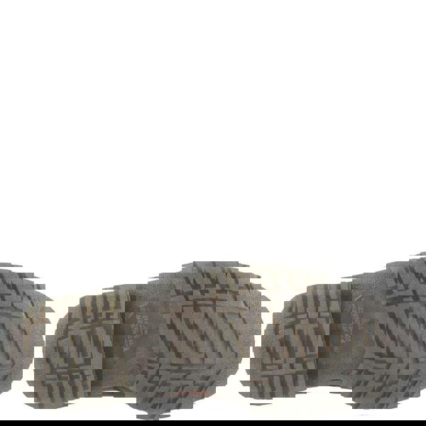 Amblers Wells Mens Pull On Leather Chelsea Dealer Ankle Boots, view of the sole showing tread pattern and durability.