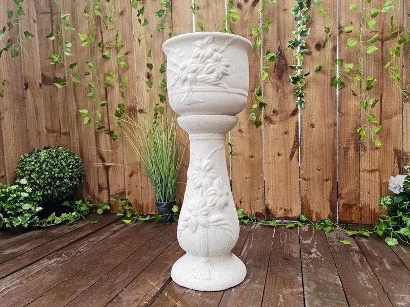 Floral design Sandstone Jardiniere