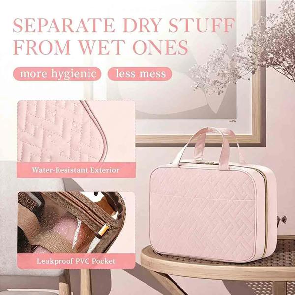 Leaper Hanging Multi-Compartment Toiletry Bag