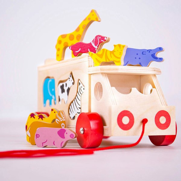 Bigjigs Toys Animal Shape Lorry