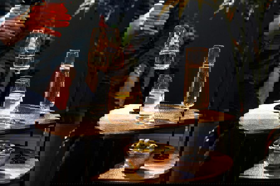 Mikasa Palermo Crystal Champagne Flutes, Set of 4, 250ml